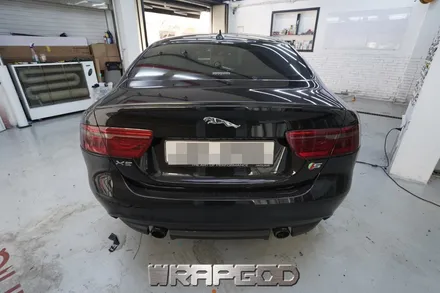 재규어 XE 실버크롬 전체랩핑,김포래핑 전문 WRAPGOD / 김포 양촌읍