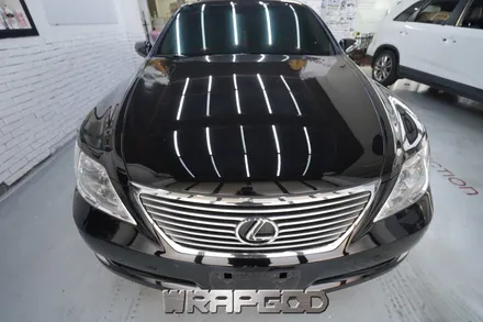 렉서스 LS 460 유광 화이트 에이버리 슈프림 전체 랩핑 시공, 김포 일산 송도 청라 자동차 랩핑 전문점 WRAPGOD / 김포 양촌읍