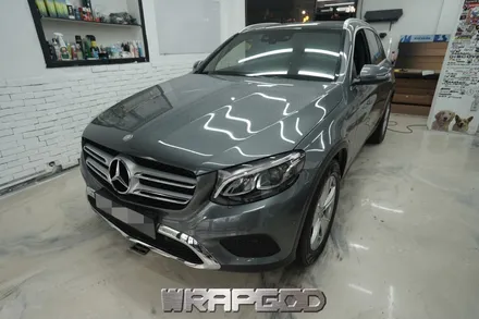 벤츠 GLC 220d , 에이버리 유광 화이트 전체 랩핑 시공 / 김포 검단 자동차 래핑 전문점 랩갓 WRAPGOD / 김포 양촌읍