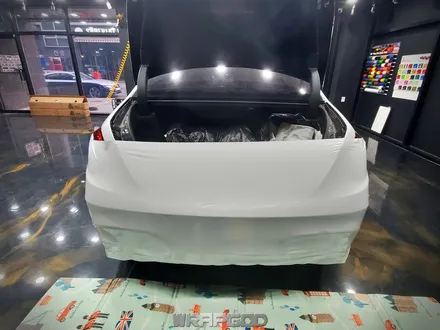 김포 벤츠 S63 AMG 사고 부분랩핑 재시공 에이버리 화이트 다이아몬드 / 김포 양촌읍