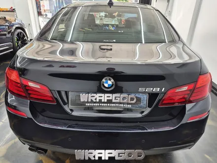 청라 BMW 5시리즈 무광 카본 실내랩핑 시공 / 김포 양촌읍