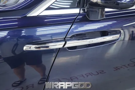 롤스로이스 던 블랙배지 크롬죽이기(부분 랩핑) 시공, 김포 카스킨 전문점 WRAPGOD / 김포 양촌읍