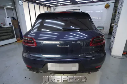 포르쉐 마칸 에이버리 사틴 화이트펄 전체 랩핑 시공, 김포랩핑 검단랩핑 전문점 WRAPGOD / 김포 양촌읍