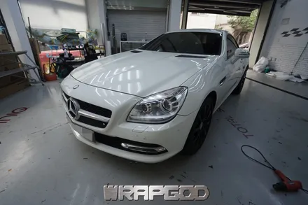 벤츠 SLK200 , 에이버리 다크 블루 메탈릭 전체 랩핑 시공 / 김포 검단 자동차 래핑 전문점 랩갓 WRAPGOD / 김포 양촌읍