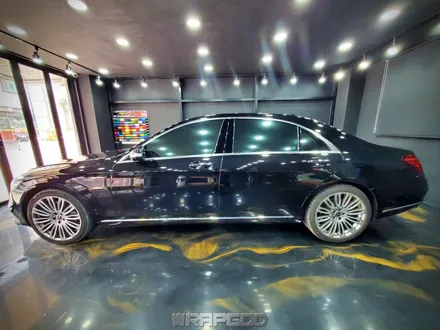 벤츠 S560 앞범퍼 휀다 부분 PPF 시공, 김포 검단 자동차PPF 전문 랩갓 / 김포 양촌읍