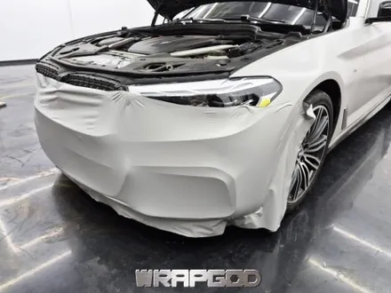 검단신도시 BMW 530d 사고로 인한 재랩핑 프론트범퍼 조수석 앞휀다 / 김포 양촌읍