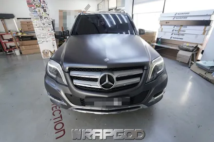 벤츠 GLK 220 풀랩핑 에이버리 슈프림 사틴그레이 시공 김포 자동차래핑 전문샵 WRAPGOD / 김포 양촌읍