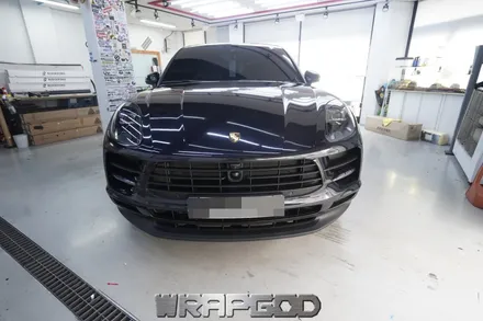 포르쉐 마칸 전체랩핑 3M 2080 미드나잇블루 자동차튜닝 풀랩핑 시공기 김포 일산 인천 전체 래핑 전문샵 WRAPGOD / 김포 양촌읍