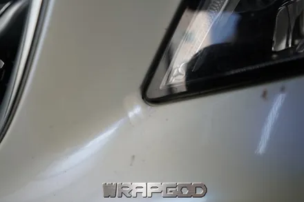벤츠 CLS 400 3M유광 블랙 전체 랩핑 재시공, 김포 카스킨 전문점 WRAPGOD / 김포 양촌읍