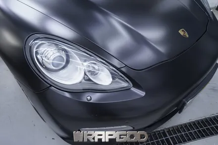포르쉐 파나메라 4S 에이버리 사틴 블랙 전체랩핑 시공, 김포 카스킨 전문점 WRAPGOD / 김포 양촌읍
