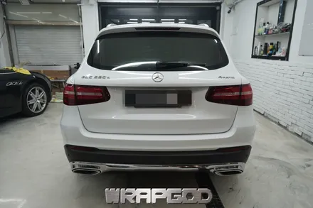 벤츠 GLC 220d , 에이버리 유광 화이트 전체 랩핑 시공 / 김포 검단 자동차 래핑 전문점 랩갓 WRAPGOD / 김포 양촌읍