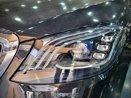 벤츠 S63 AMG 앞범퍼 휀다 헤드라이트 PPF 부분 시공기, 김포 자동차PPF 전문 랩갓 / 김포 양촌읍