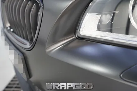 일산 BMW 5시리즈 520d 에이버리 사틴블랙 전체랩핑 시공 / 김포 양촌읍