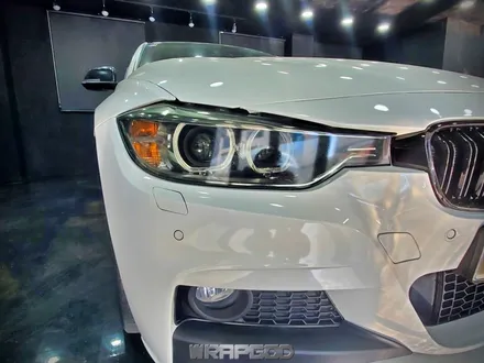 검단신도시 BMW 3시리즈 헤드라이트 톤다운 라이트필름 오라칼 미들그레이 / 김포 양촌읍
