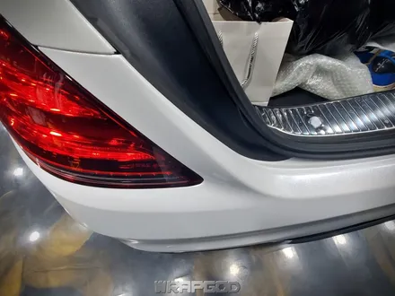 김포 벤츠 S63 AMG 사고 부분랩핑 재시공 에이버리 화이트 다이아몬드 / 김포 양촌읍