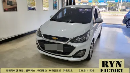 쉐보레 스파크 ECM 하이패스 룸미러 장착