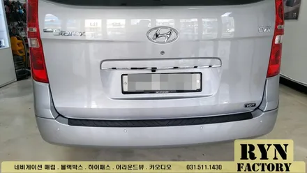 그랜드 스타렉스 안드로이드 올인원 장착했어요