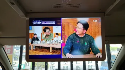 남양주 신형 카니발 KA4 비클 시네마 안드로이드 천정 모니터 장착