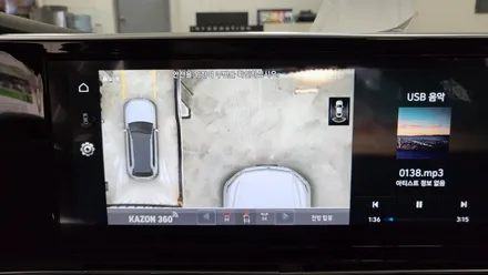 더 뉴그랜저 카존 3D 어라운드뷰 장착