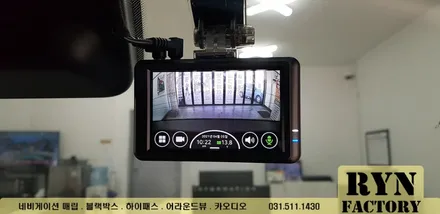 내차량을 수호하는 블랙박스(수소전기차 넥쏘)파인뷰 LX5000 인창동블랙박스 장착