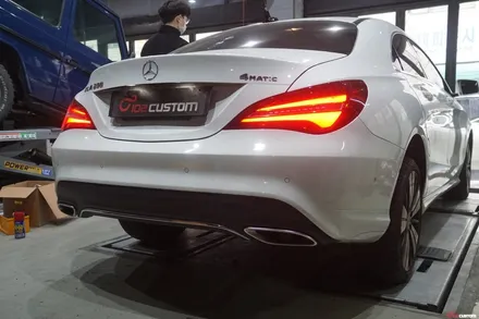벤츠 CLA250 배기사운드튜닝 우렁차고도 조용하게, 온오프 기능으로 효율적으로 즐기자~! / 서울 동작