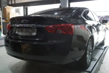 임팔라 완벽 뒤태 드레스업 튜닝 구조변경 필요없는 AMG 스타일 사각 머플러 팁 적용 / 서울 동작