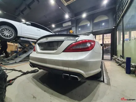 벤츠 W218 CLS63AMG 감동의 배기음을 연출하는 커스텀 배기 제작하기 / 서울 동작