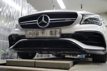 벤츠 W222 S63AMG 배기 튜닝 온/오프 가능한 가변 시스템 적용 / 서울 동작