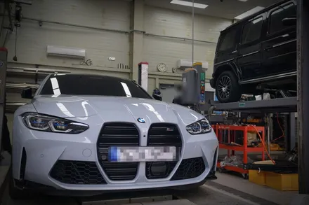신형 BMW G82 M4 컴페티션 귀가 행복해지는 끝.장.팝.콘 배기음 / 서울 동작