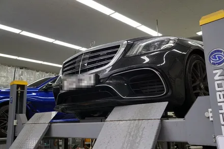 벤츠 S63AMG 페이스리프트 배기 튜닝 호랑이 한마리 심었습니다! / 서울 동작