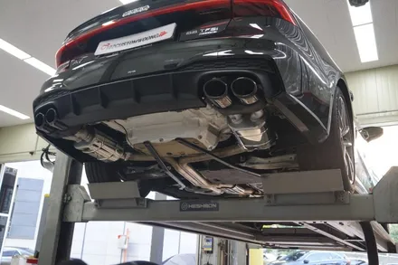 아우디 A7 55TFSI 웅장함이란 이런거죠? 디퓨져 머플러 팁 , 가변 배기 세팅! / 서울 동작