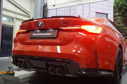 BMW G82 M4컴페티션, M4가 M4했다...! 끝짱나는 배기음 / 서울 동작