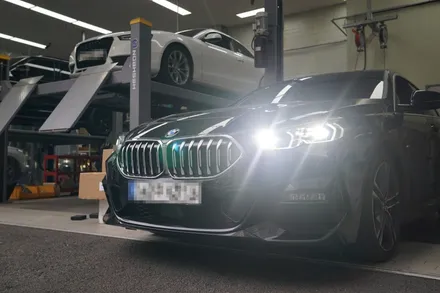 신형 BMW 218D 배기음 튜닝 해볼까요? 저스트 액티브사운드로! / 서울 동작