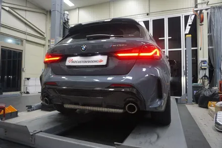 BMW M135i 배기 튜닝 팝콘 증폭 사운드 완성! / 서울 동작