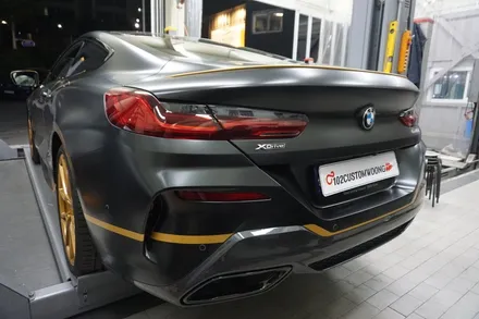 BMW 840i 황금색 포인트 멋스러운 골든 썬더 에디션 스포티한 배기음 완성하기! / 서울 동작