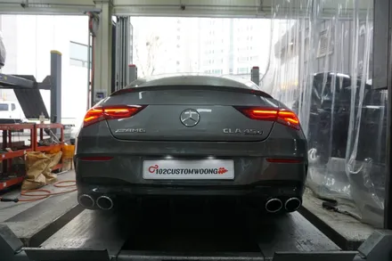 작지만 매서운 벤츠 CLA45 S AMG! 팝콘 배기음 챙기세요! / 서울 동작