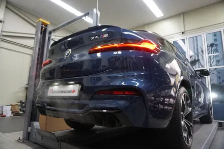 BMW X4 M 배기 튜닝, 이제야 M다워졌습니다 2-30% 증폭 튜닝기 / 서울 동작