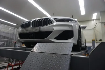 BMW 840i 환상 팝콘 배기 튜닝 중통 앤드 가변 배기 시스템 적용 / 서울 동작