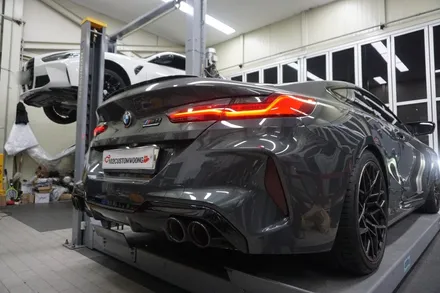 BMW M8 컴페티션 아주 강력한 괴물로 변신하였습니다! ( 102커스텀 중통 엔드 가변 배기 세팅 ) / 서울 동작