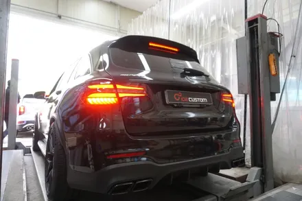 벤츠 GLC63AMG 잠들어 있던 호랑이 배기음 꺼내는 강력 V8 배기음 튜닝 완성하였습니다. / 서울 동작구