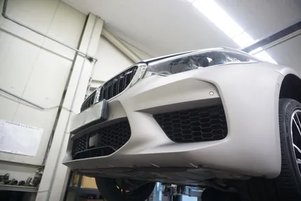 BMW F90 M5 V8 호랑이 배기 튜닝 중통, 보펜 모듈 작업기 / 서울 동작구