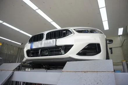 BMW M850i 배기 튜닝 구조변경 면제 브릴란테 가변 시스템 적용 / 서울 동작구