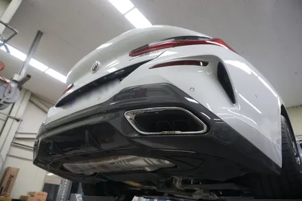 BMW M850i 시그니처 배기 튜닝 중통 보펜 모듈 작업을 완료하였습니다. / 서울 동작구