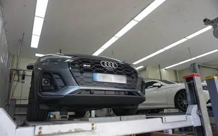 아우디 SQ5 배기 튜닝 스포티한 배기음을 원하신다면 이 작업이면 됩니다! / 서울 동작구