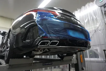 벤츠 W222 S63AMG 카브리올레 천둥 호랑이 AMG 배기음 완성하였습니다. / 서울 동작구