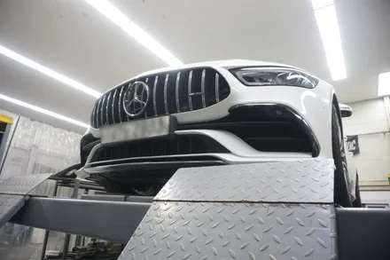 벤츠 GT43AMG 배기 튜닝 강력한 버블 팝콘 배기음 완성시켰습니다! / 서울 동작구