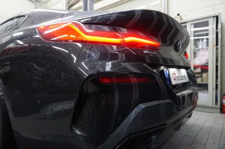 BMW M850i 진리의 V8 배기 튜닝 구조변경X 브릴란테 가변 배기 / 서울 동작구