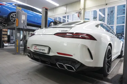 벤츠 GT63S AMG 배기 튜닝 제대로된 V8 호랑이 배기음 완성! / 서울 동작구