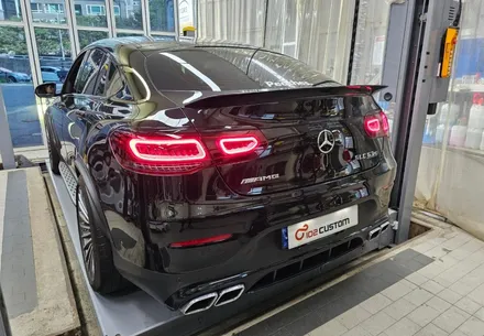 벤츠 GLC 63 S AMG 배기 튜닝 V8 초강력 호랑이 배기음 완성하였습니다. / 서울 동작