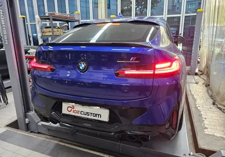 BMW X4 M 컴페티션 배기 튜닝 살벌한 팝콘 중통 모듈 작업기! / 서울 동작
